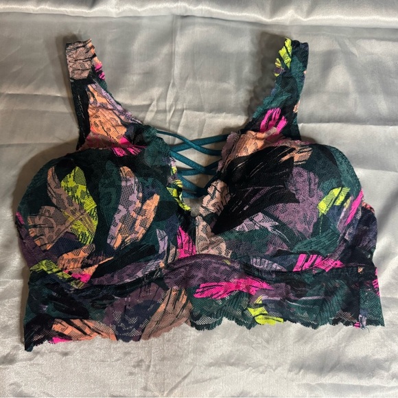 PINK Victoria's Secret Other - PINK Victoria's Secret Multicolor Lace Bralette